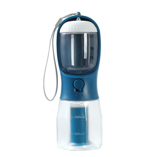 Dog Water Cup Drinking Food Garbage Bag Three-in-one Portable Small