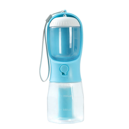 Dog Water Cup Drinking Food Garbage Bag Three-in-one Portable Small